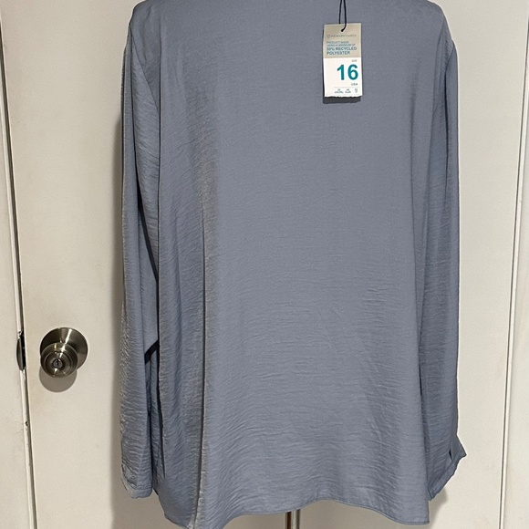 Primark Light Blue Blouse - Size 16 - NEW With Tags. - Picture 4 of 13